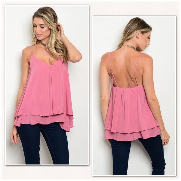 Tops - ★ Only 1 Left ★ Summery Mauve Top